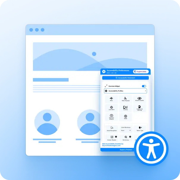 ADA widget