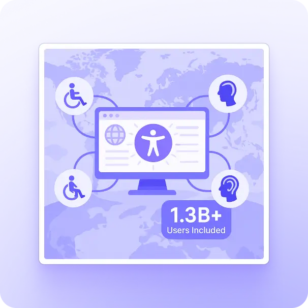ADA website widget